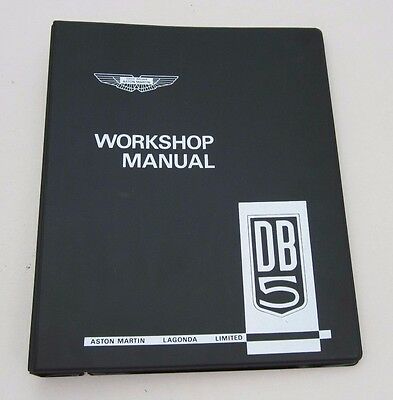 DB5 Workshop Manual | Workshop and Parts Manuals | DB5 Aston