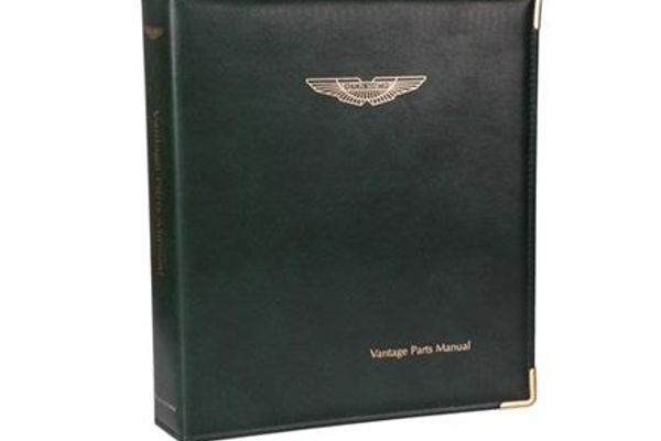 Supercharged Vantage Parts Manual