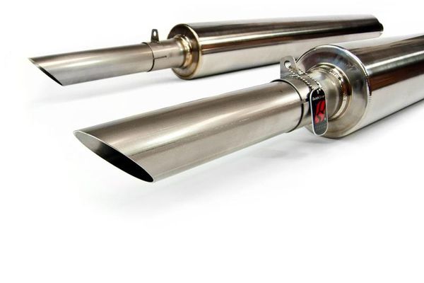 Aston Martin DB6 Stainless Steel Exhaust with Titanium Rear Silencers (1965-71)