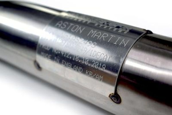 Tuyaux de suppression du catalyseur secondaire Aston Martin Vantage (à partir de 2018)